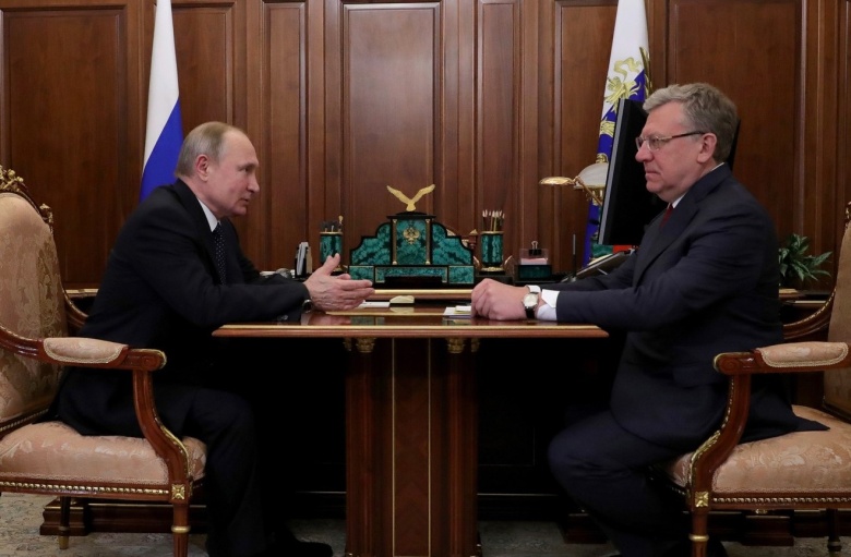 Владимир Путин и Алексей Кудрин