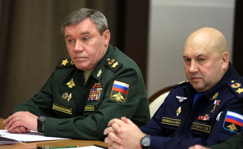 Валерий Герасимов и Сергей Суровикин
