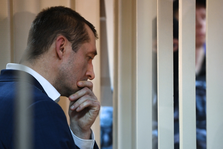 Дмитрий Захарченко в Пресненском суде Москвы. Фото: Михаил Воскресенский / РИА Новости