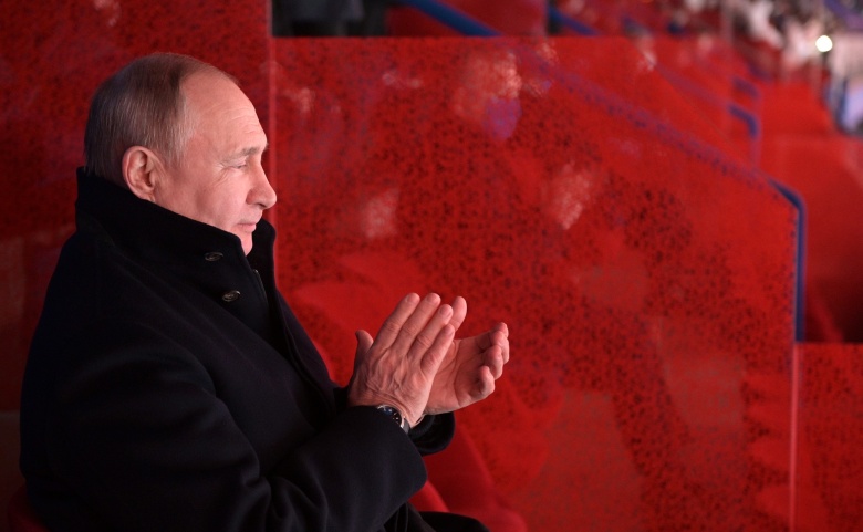 Владимир Путин на открытии Олимпиады