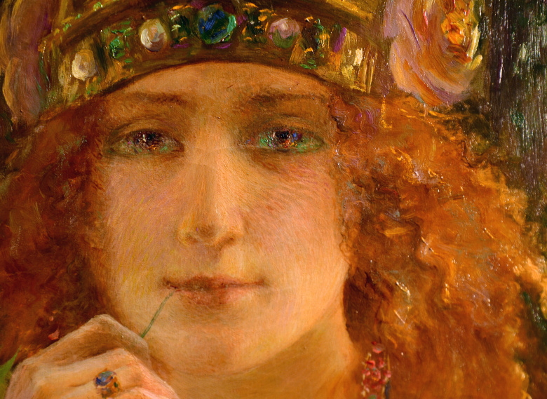 Гастон Бюссьер. Елена Троянская. 1895