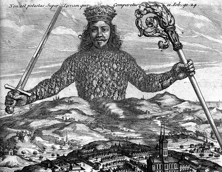 Титульный лист «Левиафана» Томаса Гоббса / Wikimedia Commons