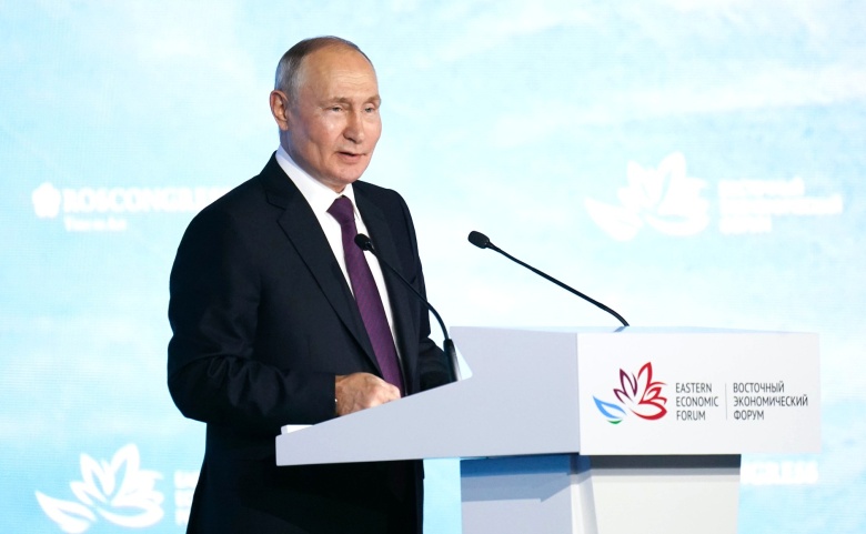 Владимир Путин на ВЭФ