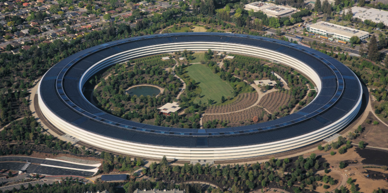 Apple Park, Купертино, Калифорния. Фото: wikipedia.org