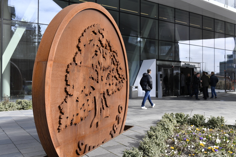 Головной офис Swedbank. Фото: Anders Wiklund / EPA / TASS