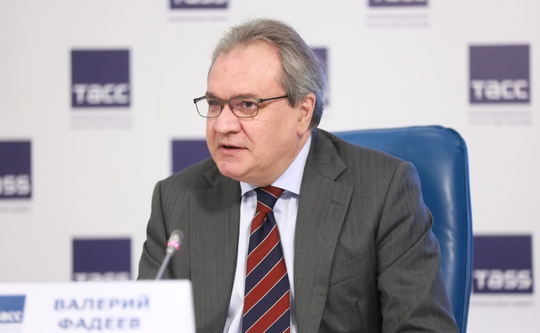 Советник Президента Валерий Фадеев объявляет имена лауреатов Государственной премии Российской Федерации 2021 года в области правозащитной и благотворительной деятельности, 9 июня 2022 года