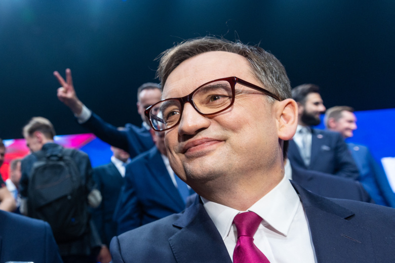 Збигнев Зёбро, экс-лидер партии «Солидарность Польша» и бывший министр юстиции Польши.