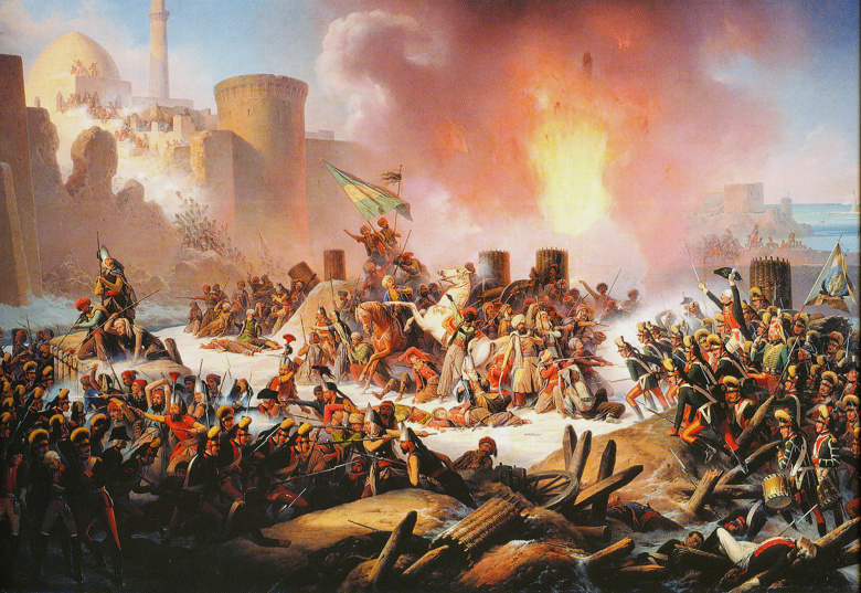 Яков Суходольский. Штурм Очакова 6 декабря 1788 года.