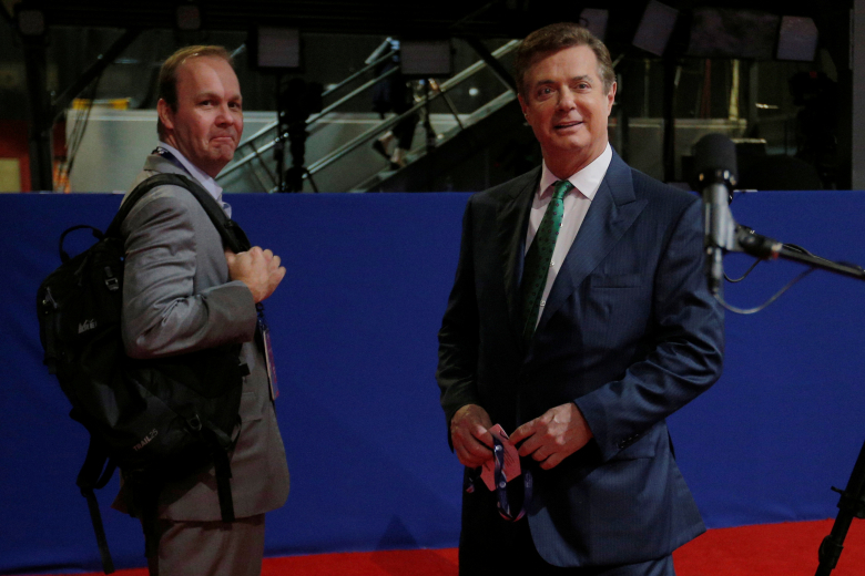 Рик Гейтс и Пол Манафорт. Фото: Brian Snyder / Reuters