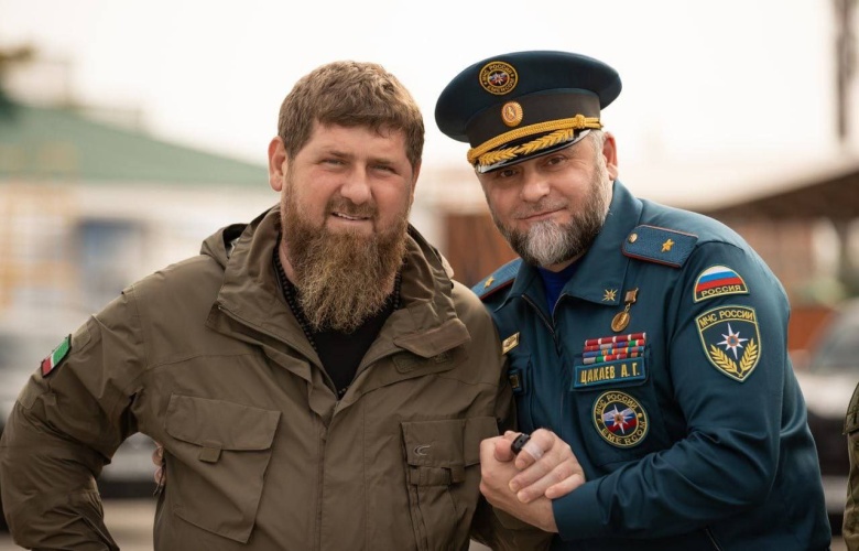 Рамзан Кадыров и Алихан Цакаев