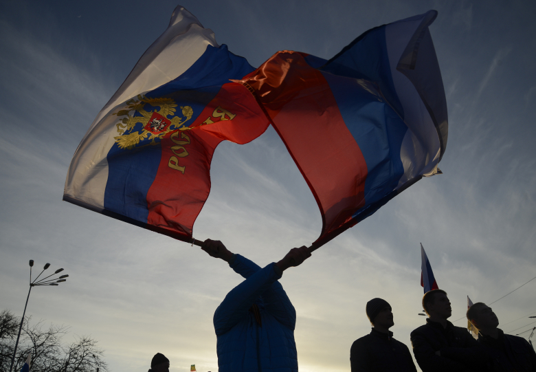 Митинг в Евпатории. Фото: Maks Levin / Reuters