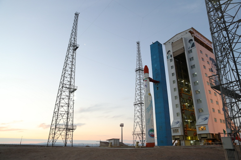 Запуск ракеты "Симург" (30 декабря 2021)