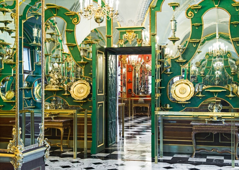 Дрезденская сокровищница Зеленый свод. Фото: gruenes-gewoelbe.skd.museum