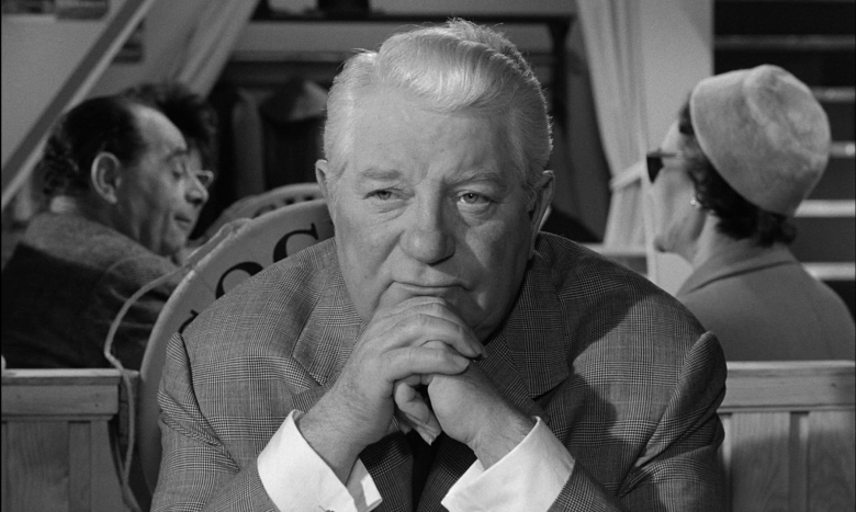 Жан Габен в фильме Жиля Гранжье "Месть простофиль" (1961)