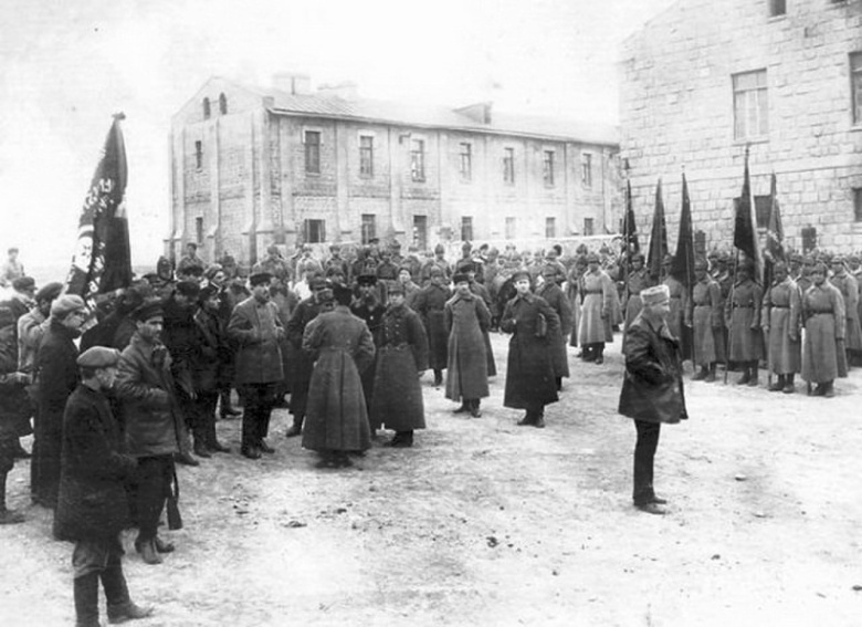 Красная армия в Баку, май 1920 г.