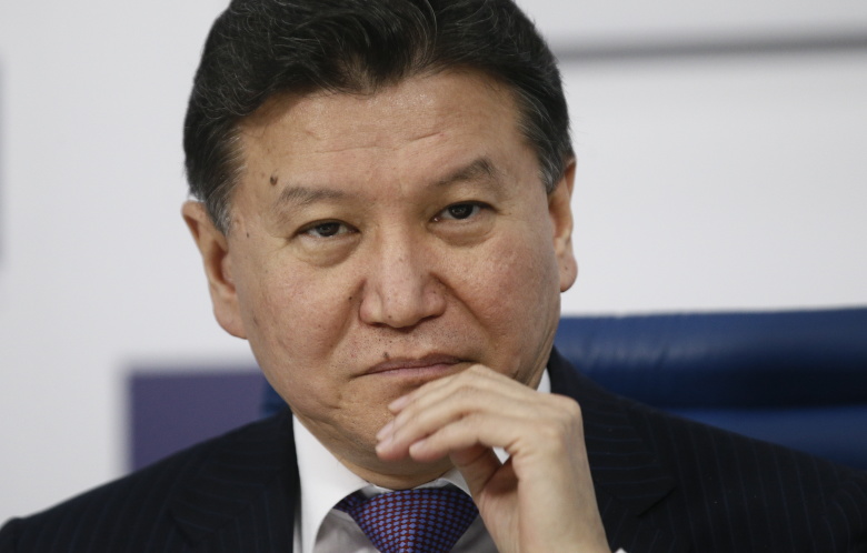 Кирсан Илюмжинов.