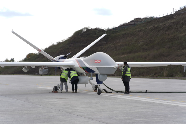 Большой беспилотный летательный аппарат Wing Loong-2