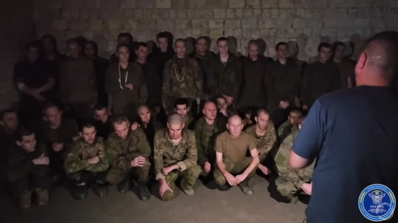 Российские военные в украинском плену