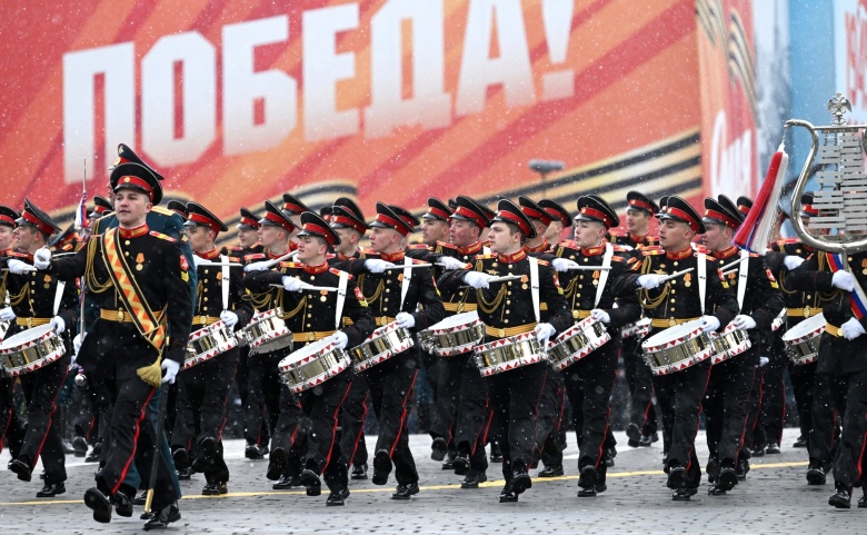Военный парад в ознаменование 79-й годовщины Победы в Великой Отечественной войне. Фото: Станислав Красильников, РИА Новости