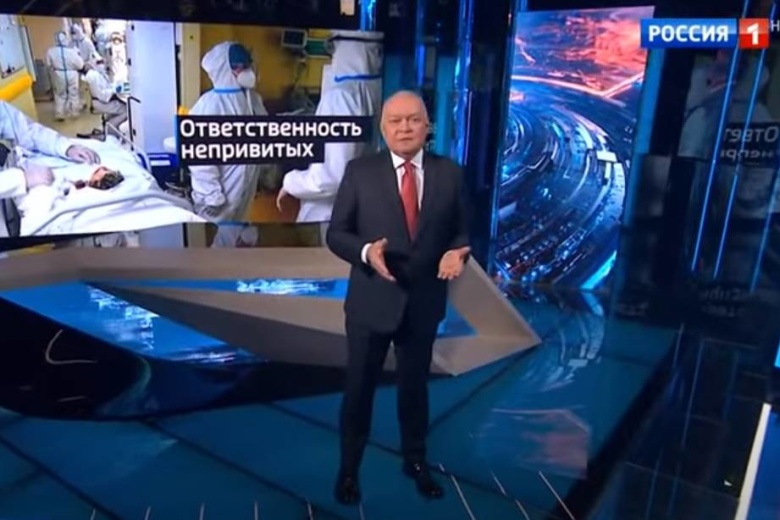 Дмитрий Киселев. Фото: "Вести недели с Дмитрием Киселевым" / youtube.com