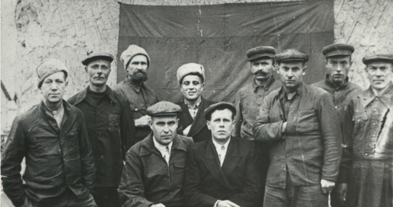 Заключенные Краслага. Фото: foto-memorial.org