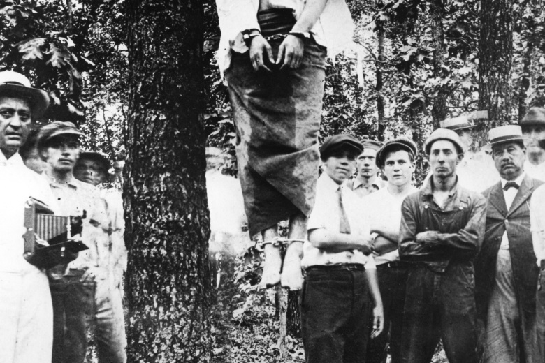 Линчевание Лео Франка в 1915 году. Фото: The Kenneth G. Rogers Collection