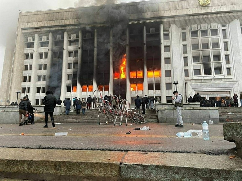 Беспорядки в Казахстане