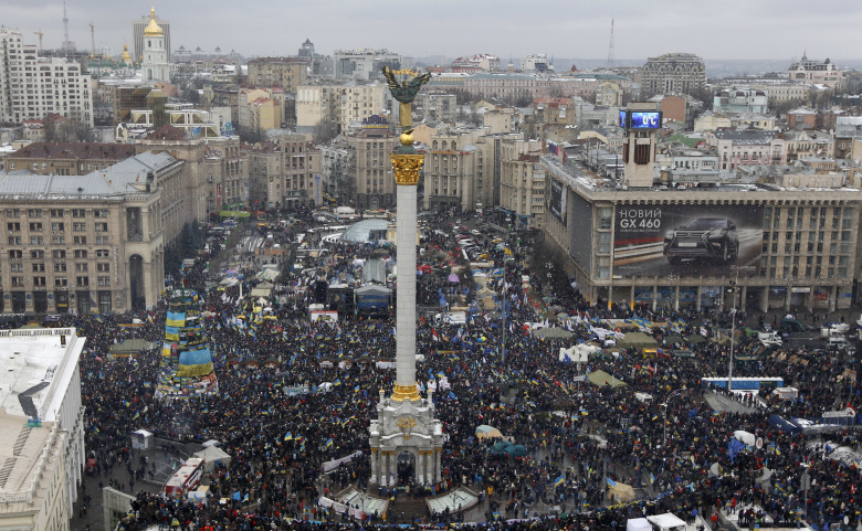 Площадь Независимости в Киеве, 2013 год. Фото: Vasily Fedosenko / Reuters