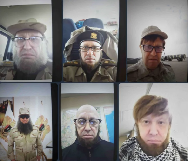 Фотографии Евгения Пригожина в разных образах