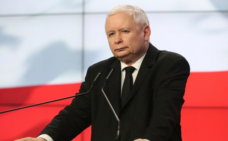 Лидер правящей партии Польши «Право и справедливость» Ярослав Качиньский