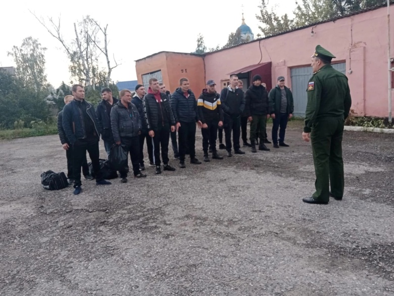 Мобилизация в Усмани, Липецкая область