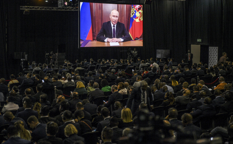 Владимир Путин на саммите БРИКС