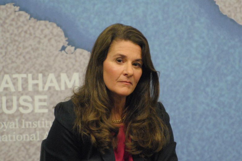 Мелинда Гейтс, 2014 год. Фото: Chatham House, London