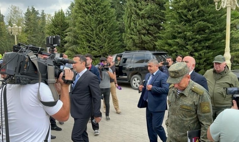 Делегация Нагорного Карабаха в Евлахе