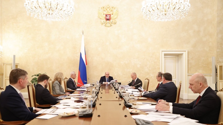Совещание в правительстве РФ