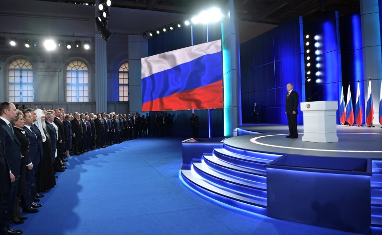Послание президента Федеральному собранию, 15 января 2020 года. Фото: Kremlin.ru