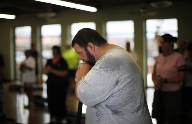 Участник шоу Biggest Loser. Фото: Rick Wilking / Reuters
