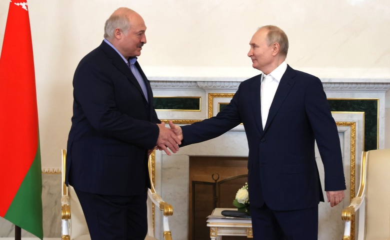 Александр Лукашенко и Владимир Путин