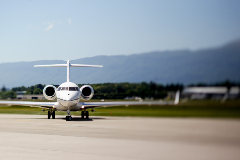 Частный самолет  The Bombardier 700 Global Express XRS. Фото: Leonid Faerberg / Transport-Photo Images / Global Look Press