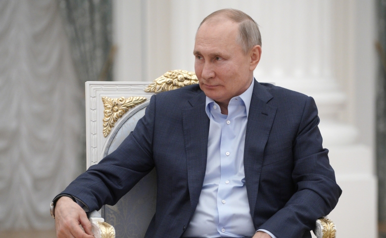 Владимир Путин на встрече с участниками акции «Мы вместе» 4 марта 2021 года. Фото: kremlin.ru