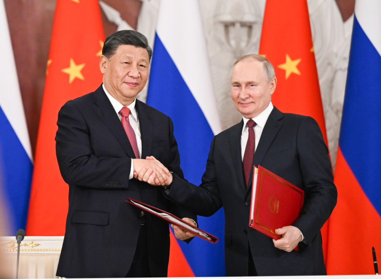 Си Цзиньпин и Владимир Путин