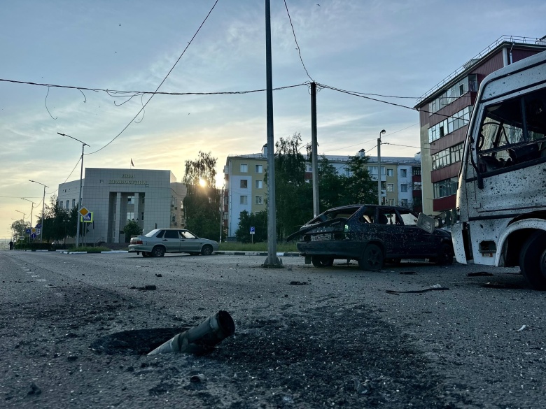 Последствия обстрелов в Белгородской области