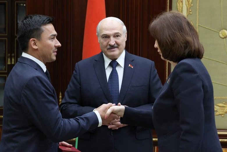 Дмитрий Басков и Александр Лукашенко