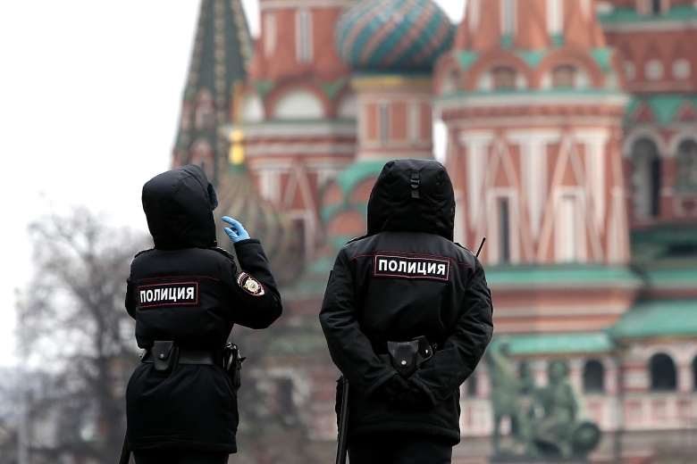 Полиция на Красной Площади
