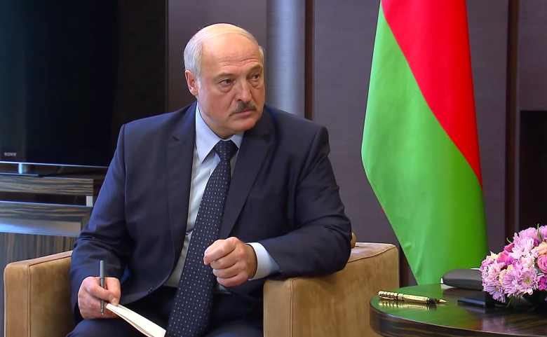 Александр Лукашенко на переговорах с Владимиром Путиным в Сочи, 14 сентября 2020 года. Фото: Kremlin.ru