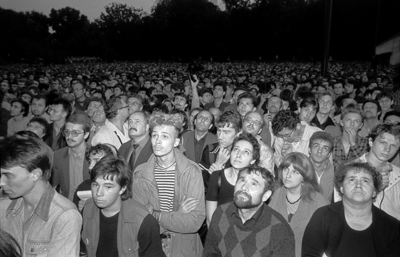 Москва, августовский путч 1991 года