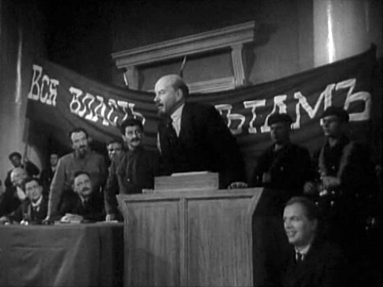 Кадр из полной первоначальной версии фильма «Ленин в Октябре». Фото: wikipedia.org