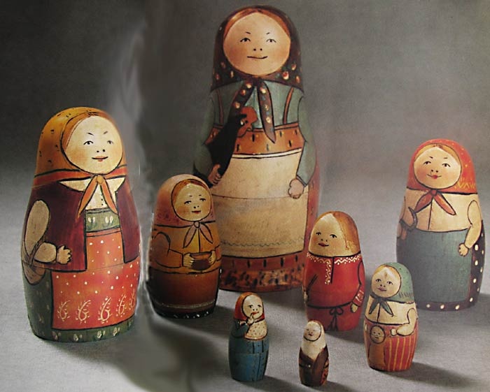 Матрешки Сергея Малютина