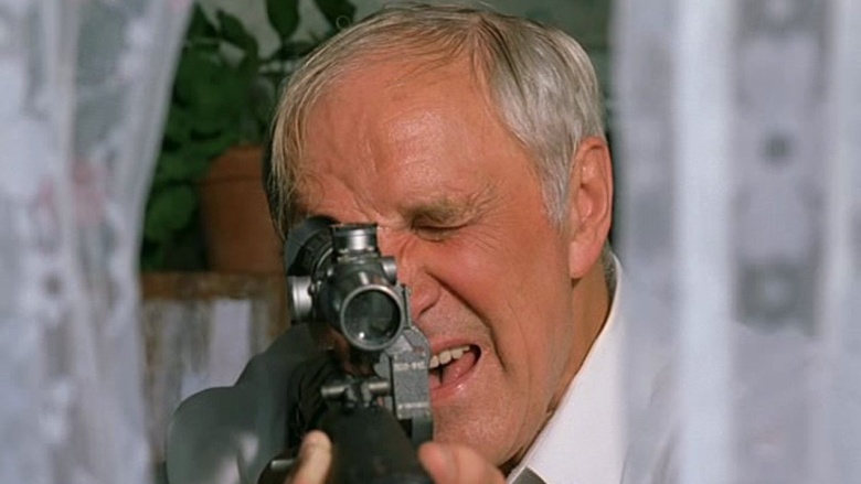 Кадр из фильма "Ворошиловский стрелок" (1999, реж. Станислав Говорухин)