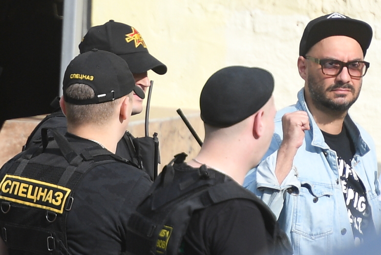 Кирилл Серебренников после заседания Басманного суда в Москве. Фото: Владимир Астапкович / РИА Новости